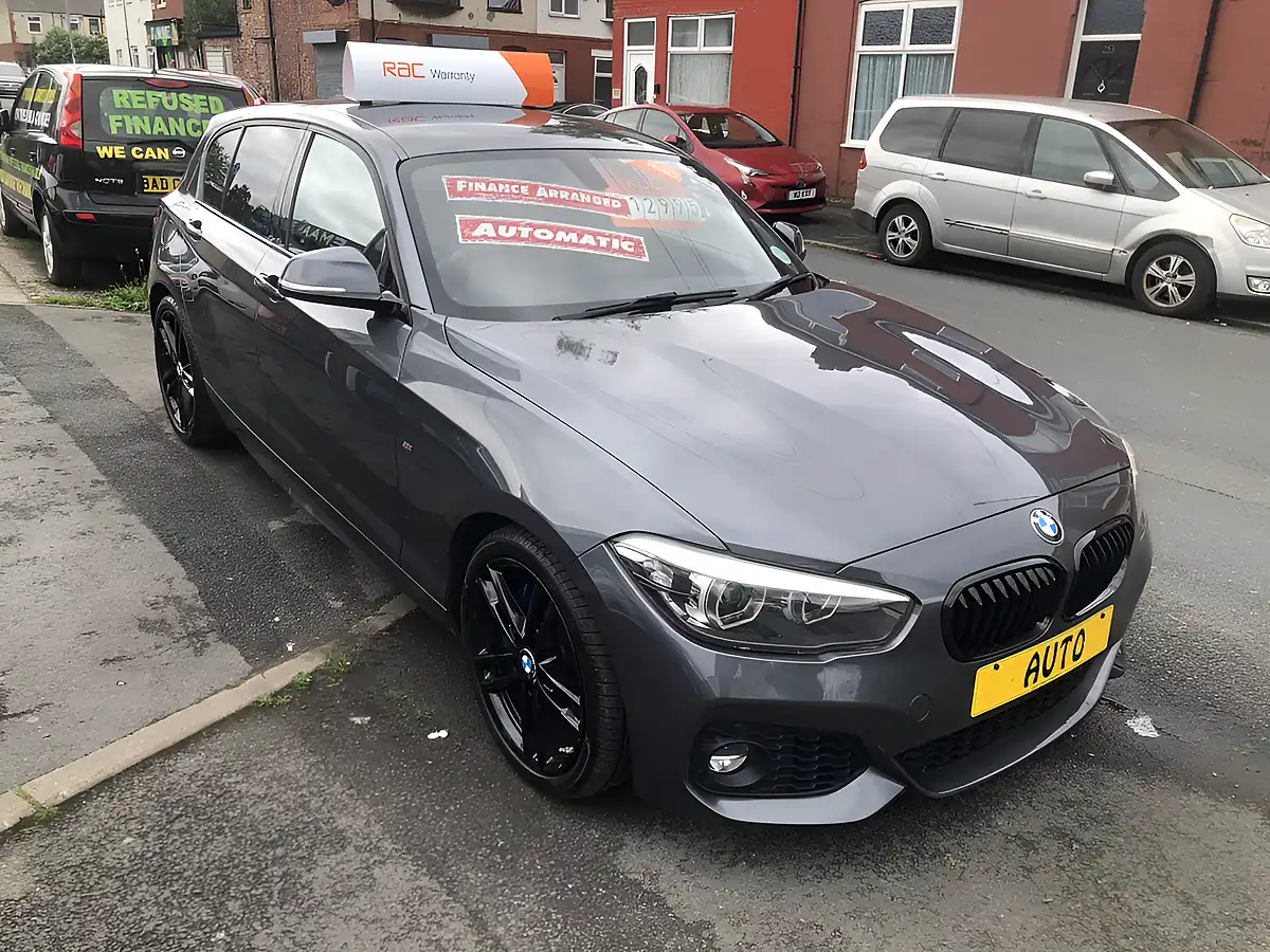 Used 2017 BMW 1 Series M Sport Shadow Edition Grey - Front View