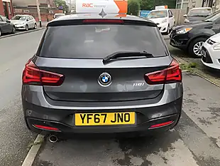 Used 2017 BMW 1 Series M Sport Shadow Edition Grey - Interior and Exterior details 7