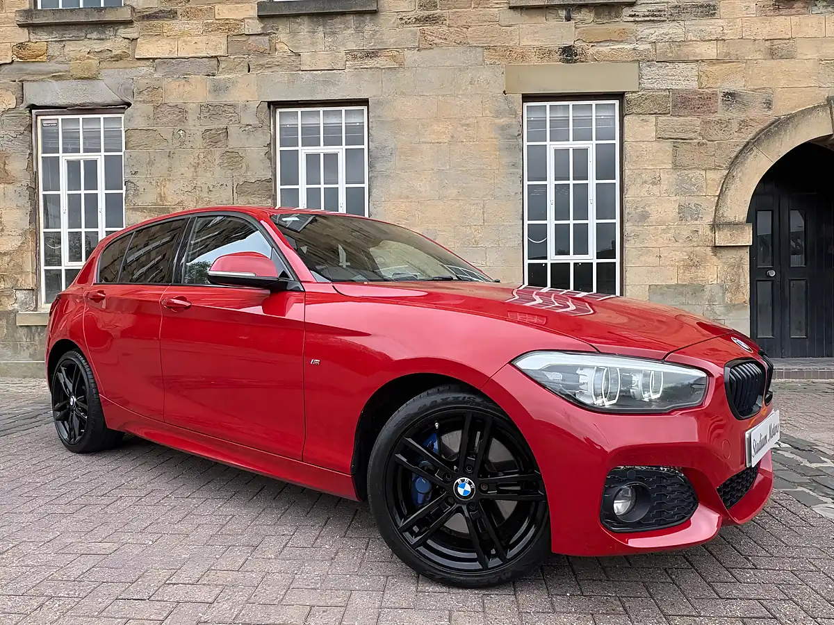Used 2017 BMW 1 Series M Sport Shadow Edition Red - Front View