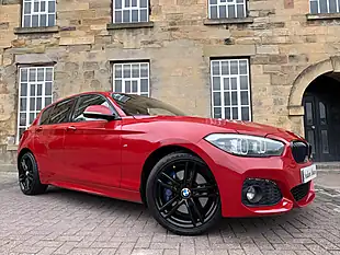 Used 2017 BMW 1 Series M Sport Shadow Edition Red - Interior and Exterior details 4