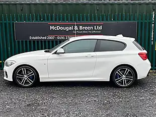 Used 2017 BMW 1 Series M Sport Shadow Edition White - Interior and Exterior details 2