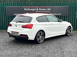 Used 2017 BMW 1 Series M Sport Shadow Edition White - Interior and Exterior details 5