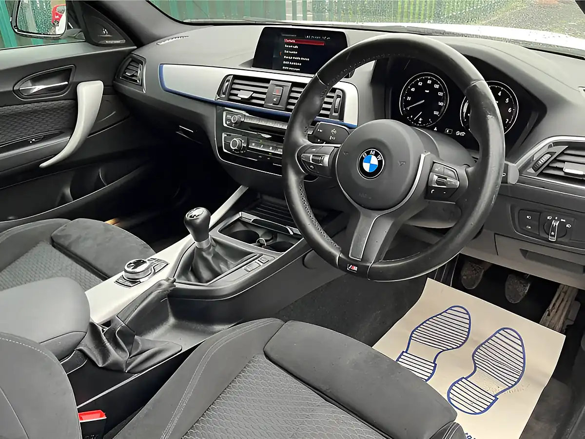 Used 2017 BMW 1 Series M Sport Shadow Edition White - Interior and Exterior details 9