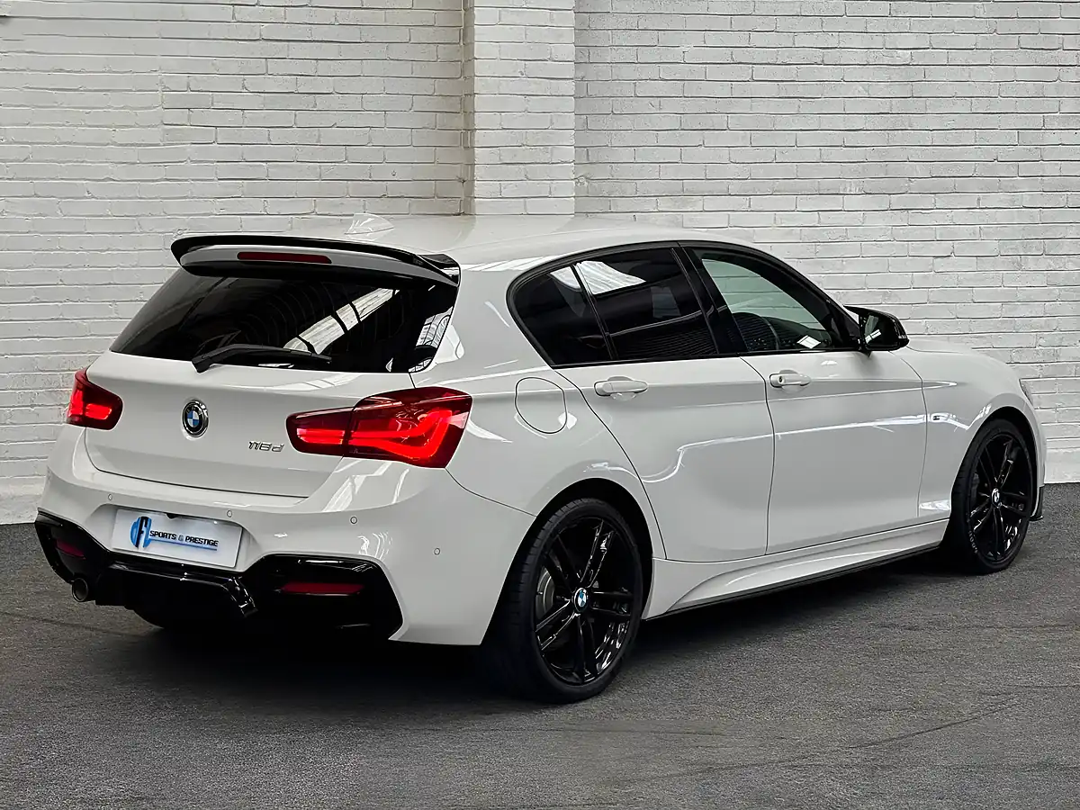 Used 2017 BMW 1 Series M Sport Shadow Edition White - Interior and Exterior details 4