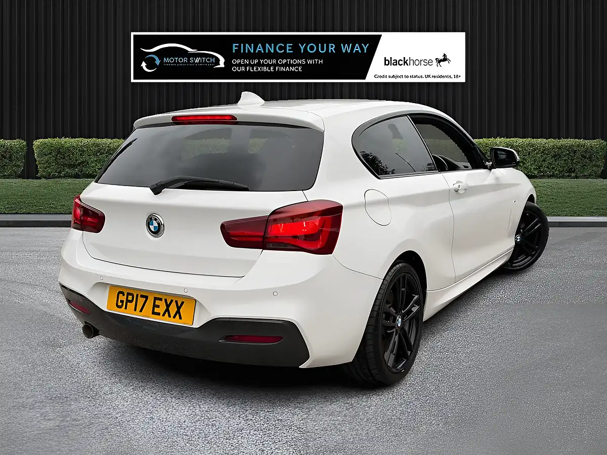 Used 2017 BMW 1 Series M Sport Shadow Edition White - Interior and Exterior details 10
