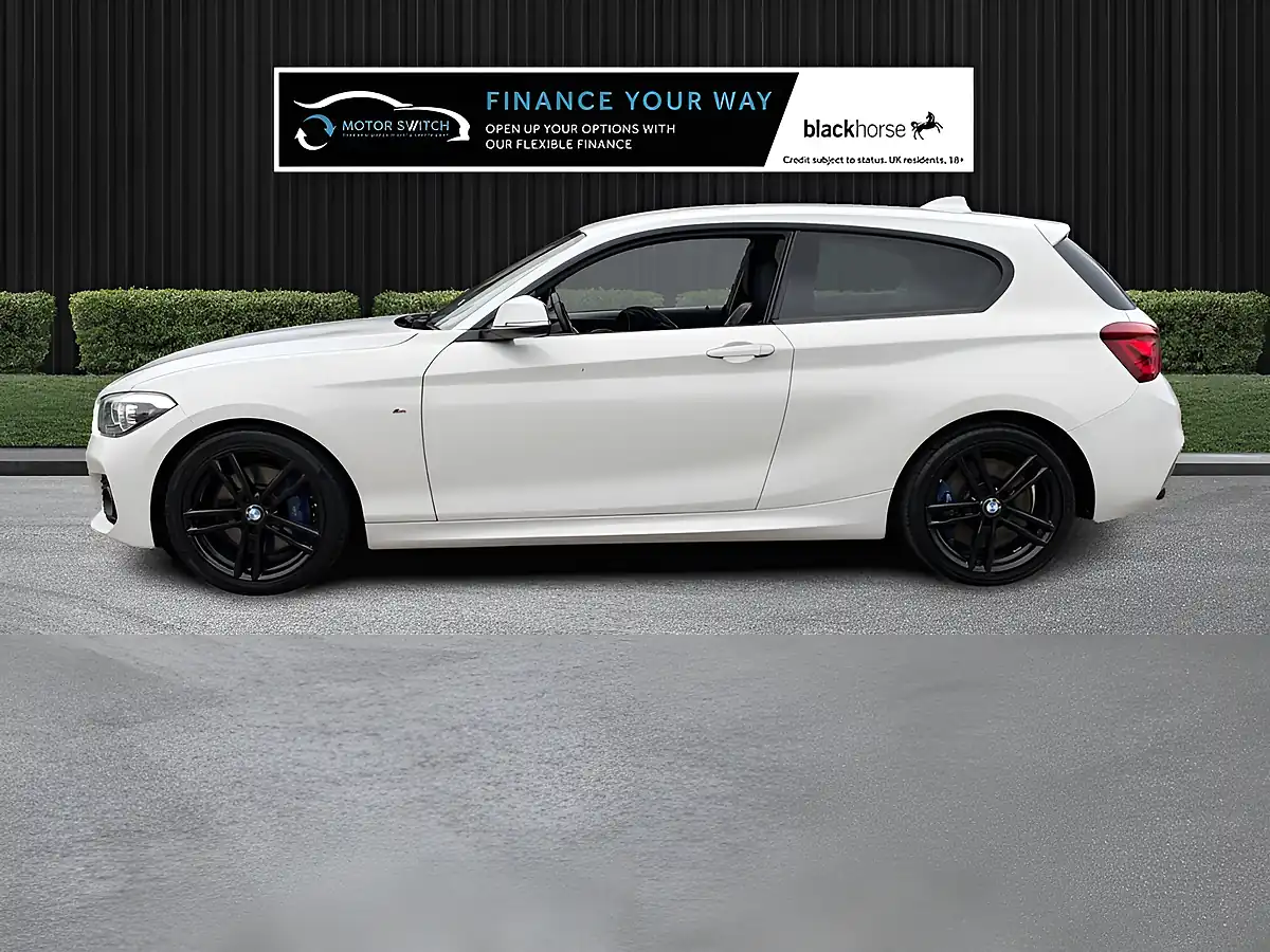 Used 2017 BMW 1 Series M Sport Shadow Edition White - Interior and Exterior details 11
