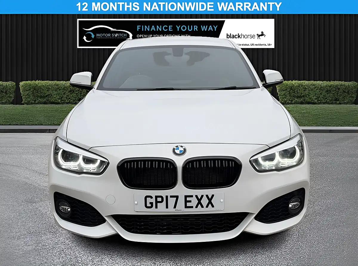 Used 2017 BMW 1 Series M Sport Shadow Edition White - Interior and Exterior details 2