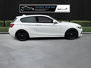 Used 2017 BMW 1 Series M Sport Shadow Edition White - Interior and Exterior details 4