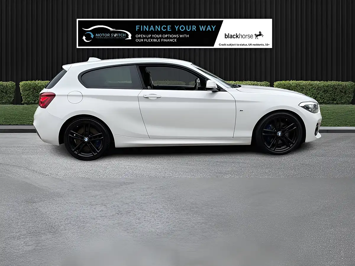 Used 2017 BMW 1 Series M Sport Shadow Edition White - Interior and Exterior details 4