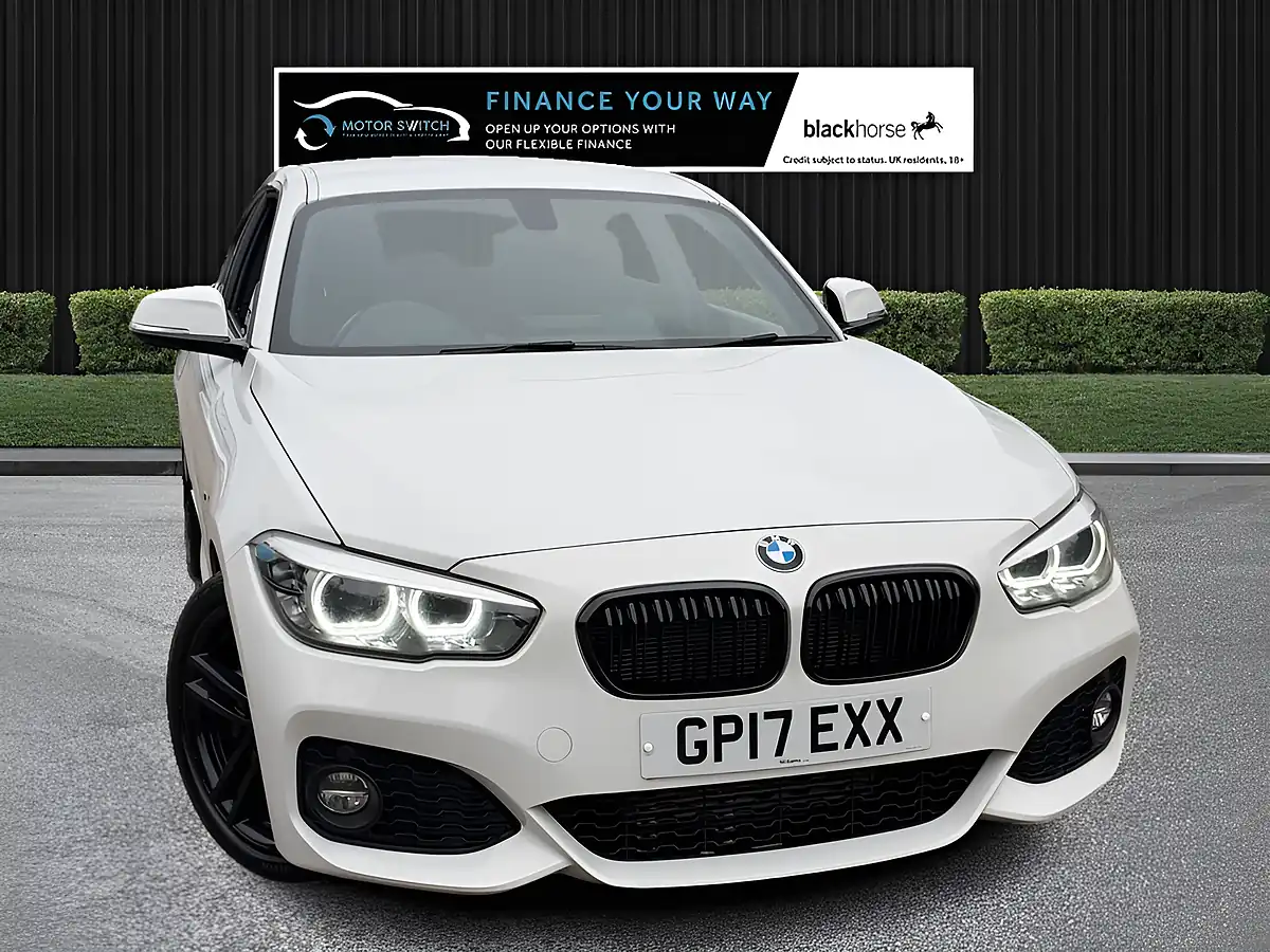 Used 2017 BMW 1 Series M Sport Shadow Edition White - Interior and Exterior details 5
