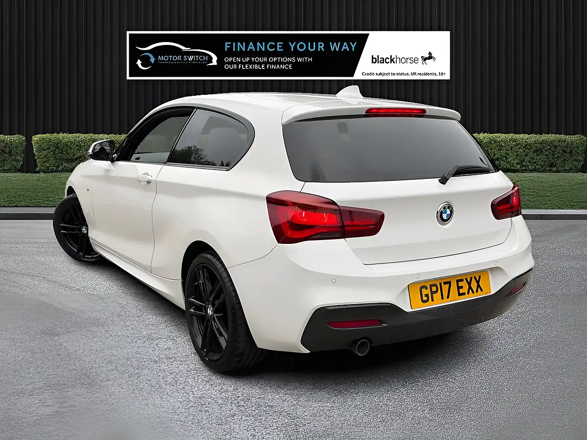 Used 2017 BMW 1 Series M Sport Shadow Edition White - Interior and Exterior details 8