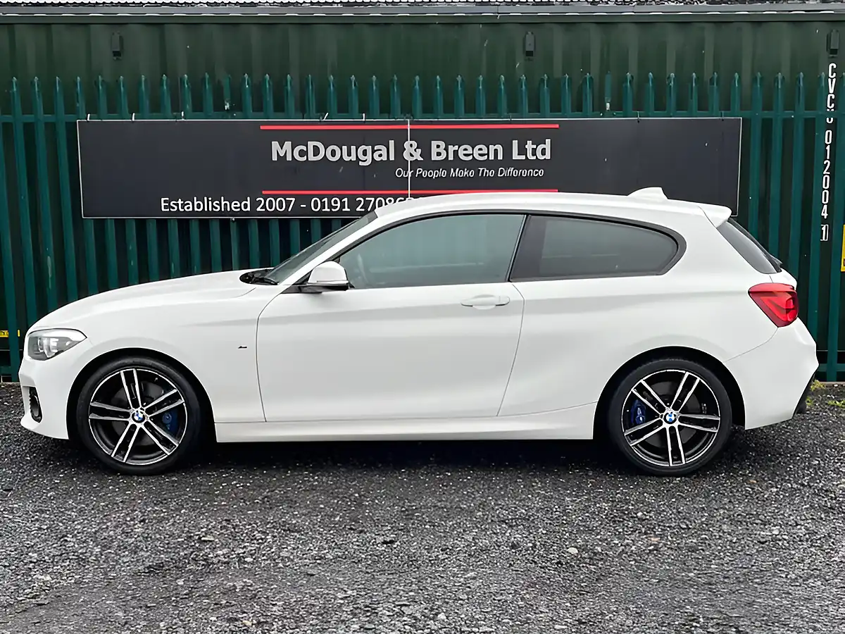 Used 2017 BMW 1 Series M Sport Shadow Edition White - Interior and Exterior details 2