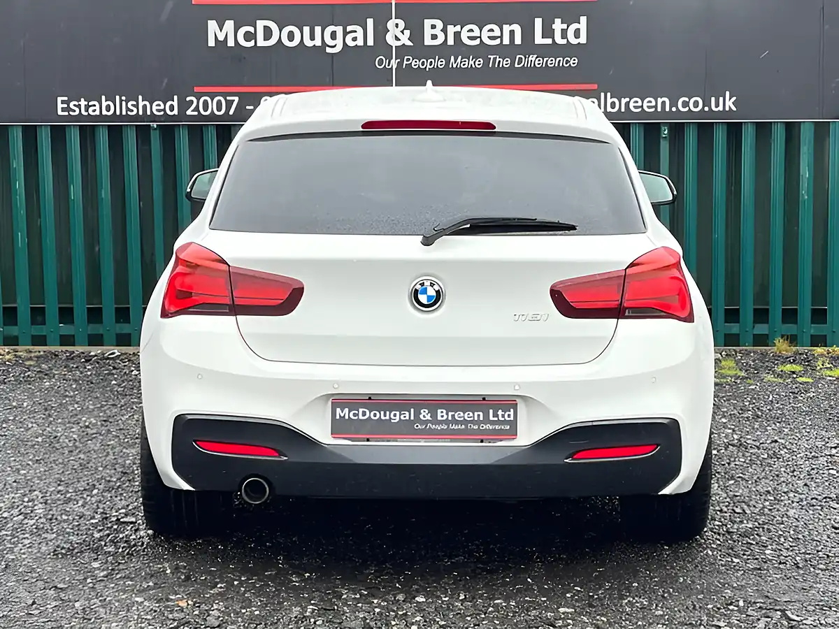 Used 2017 BMW 1 Series M Sport Shadow Edition White - Interior and Exterior details 4