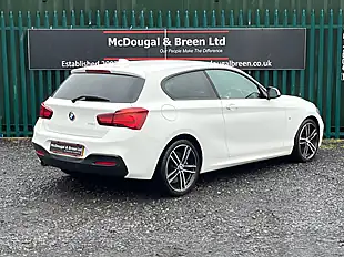 Used 2017 BMW 1 Series M Sport Shadow Edition White - Interior and Exterior details 5