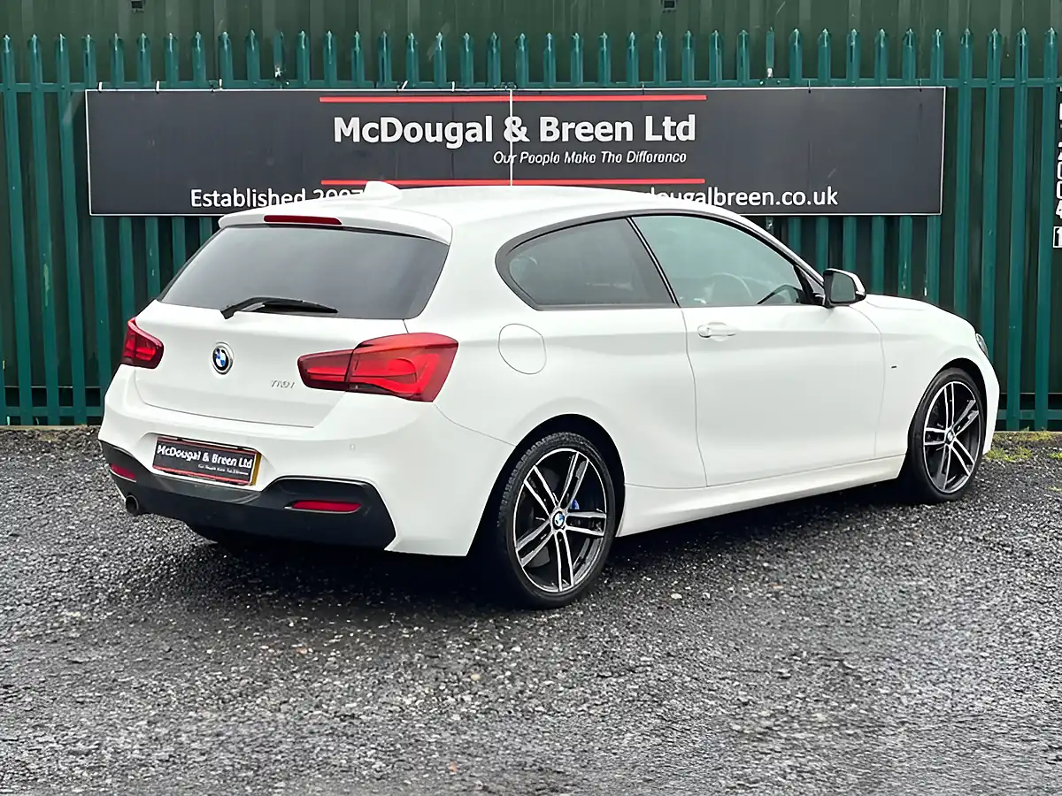 Used 2017 BMW 1 Series M Sport Shadow Edition White - Interior and Exterior details 5
