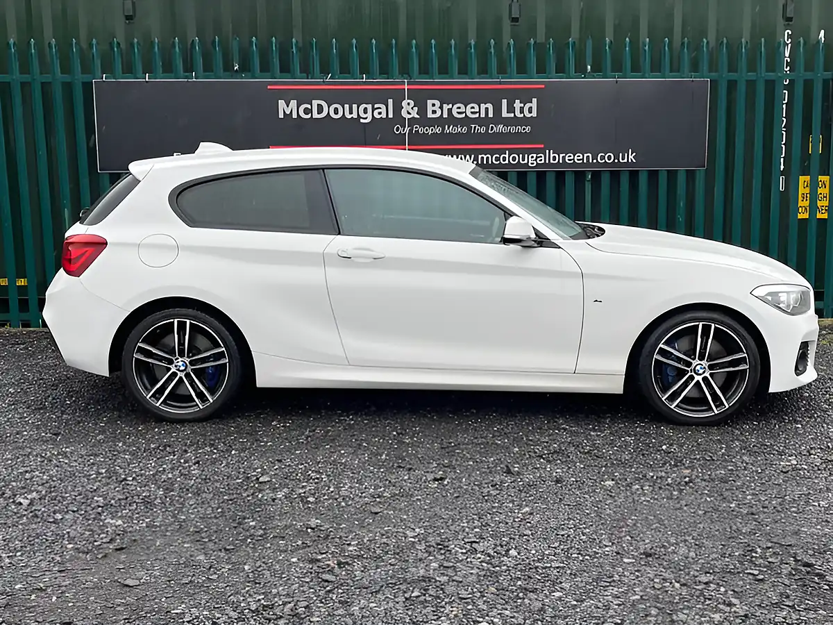 Used 2017 BMW 1 Series M Sport Shadow Edition White - Interior and Exterior details 6