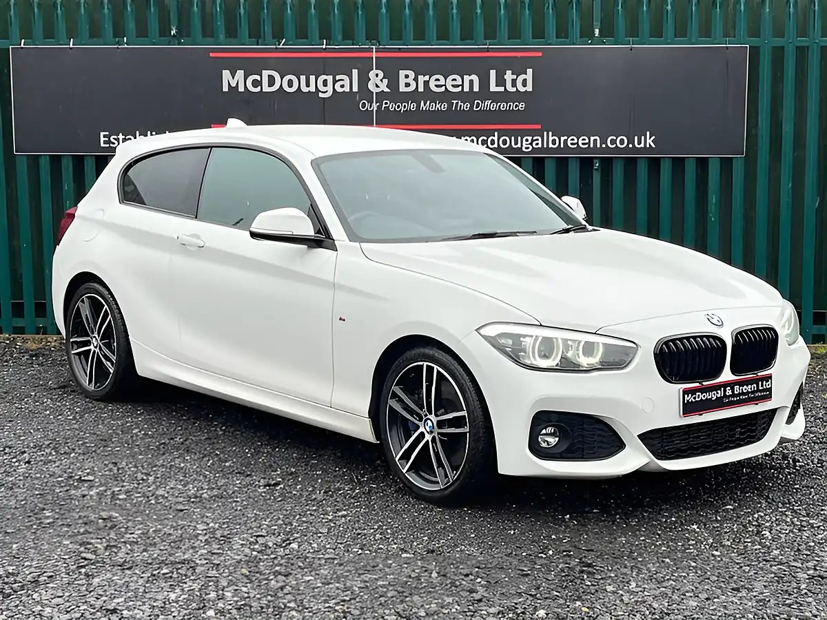 Used 2017 BMW 1 Series M Sport Shadow Edition White - Interior and Exterior details 7