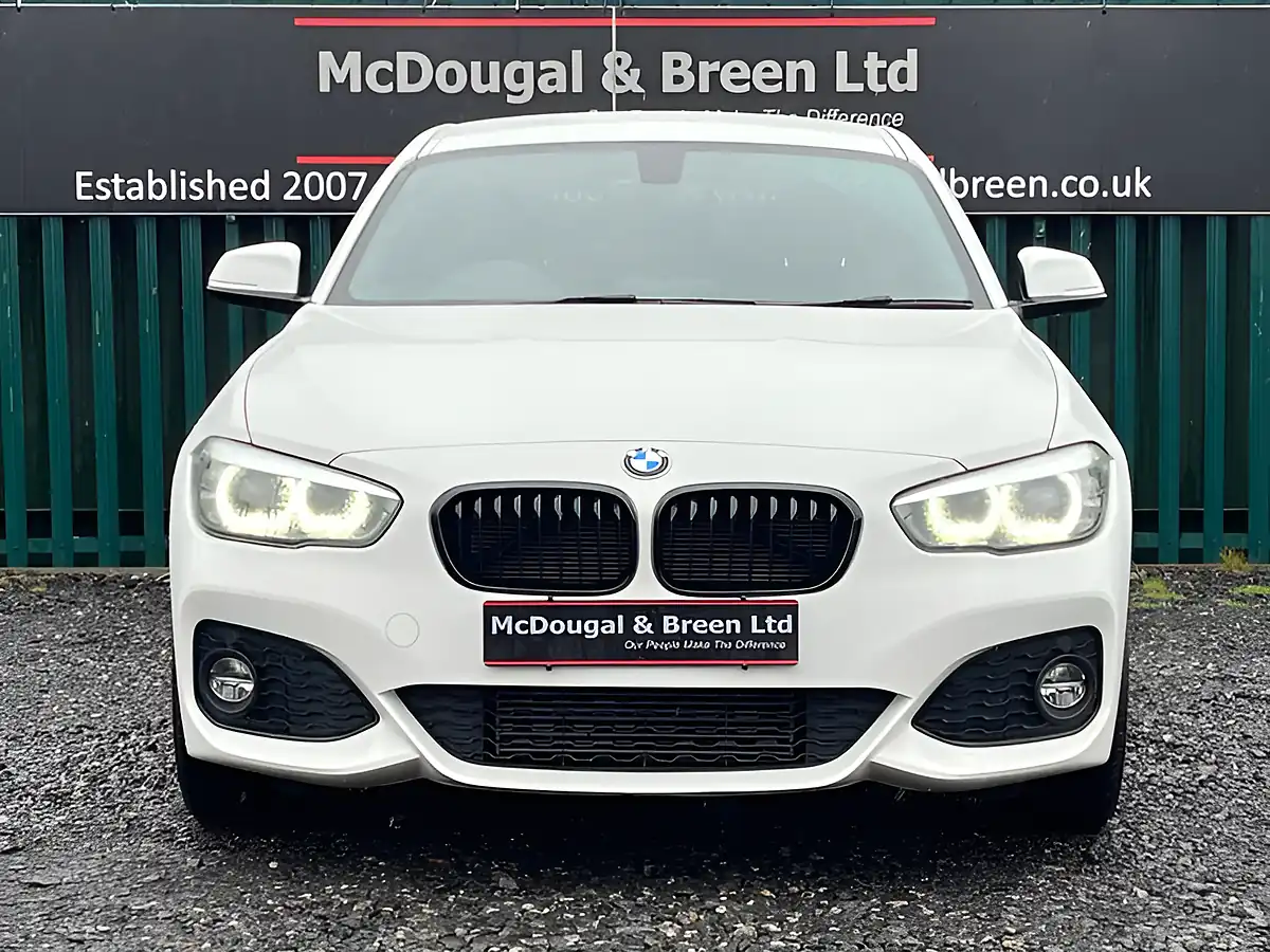 Used 2017 BMW 1 Series M Sport Shadow Edition White - Interior and Exterior details 8