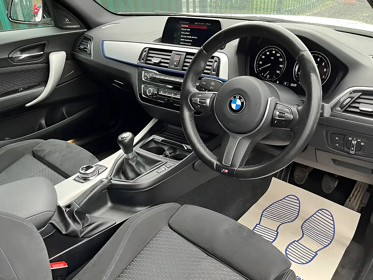 Used 2017 BMW 1 Series M Sport Shadow Edition White - Interior and Exterior details 9