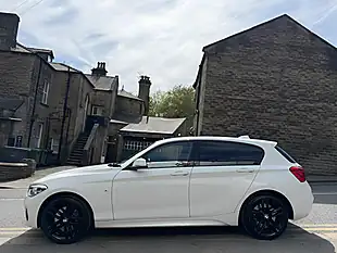 Used 2017 BMW 1 Series M Sport White - Interior and Exterior details 8