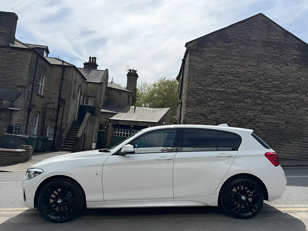 Used 2017 BMW 1 Series M Sport White - Interior and Exterior details 8