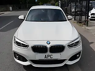 Used 2017 BMW 1 Series M Sport White - Interior and Exterior details 9