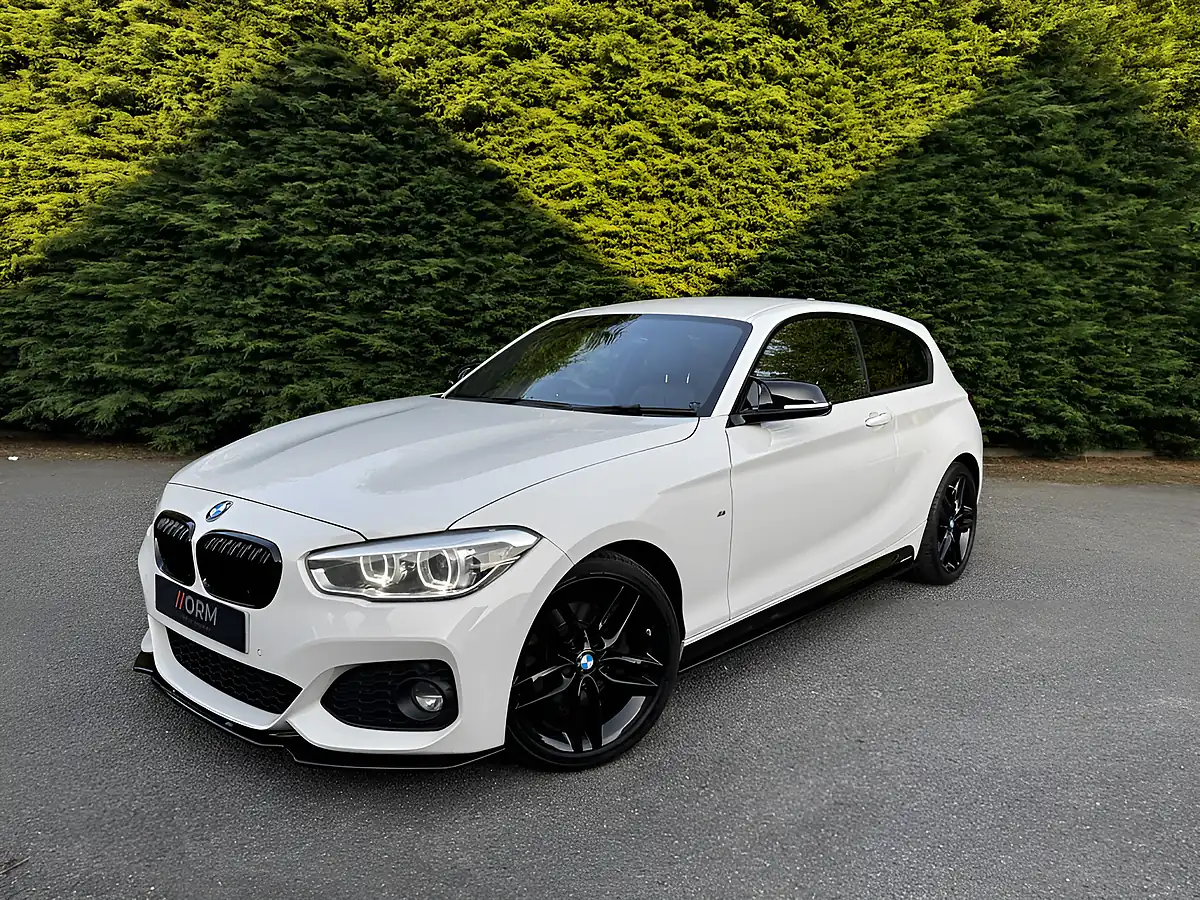 Used 2017 BMW 1 Series M Sport White - Front View
