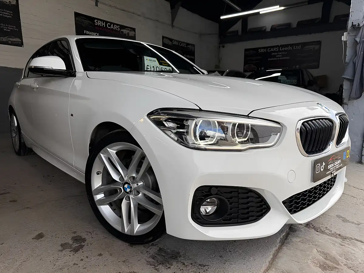 Used 2017 BMW 1 Series M Sport White - Front View