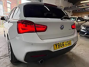 Used 2017 BMW 1 Series M Sport White - Interior and Exterior details 10