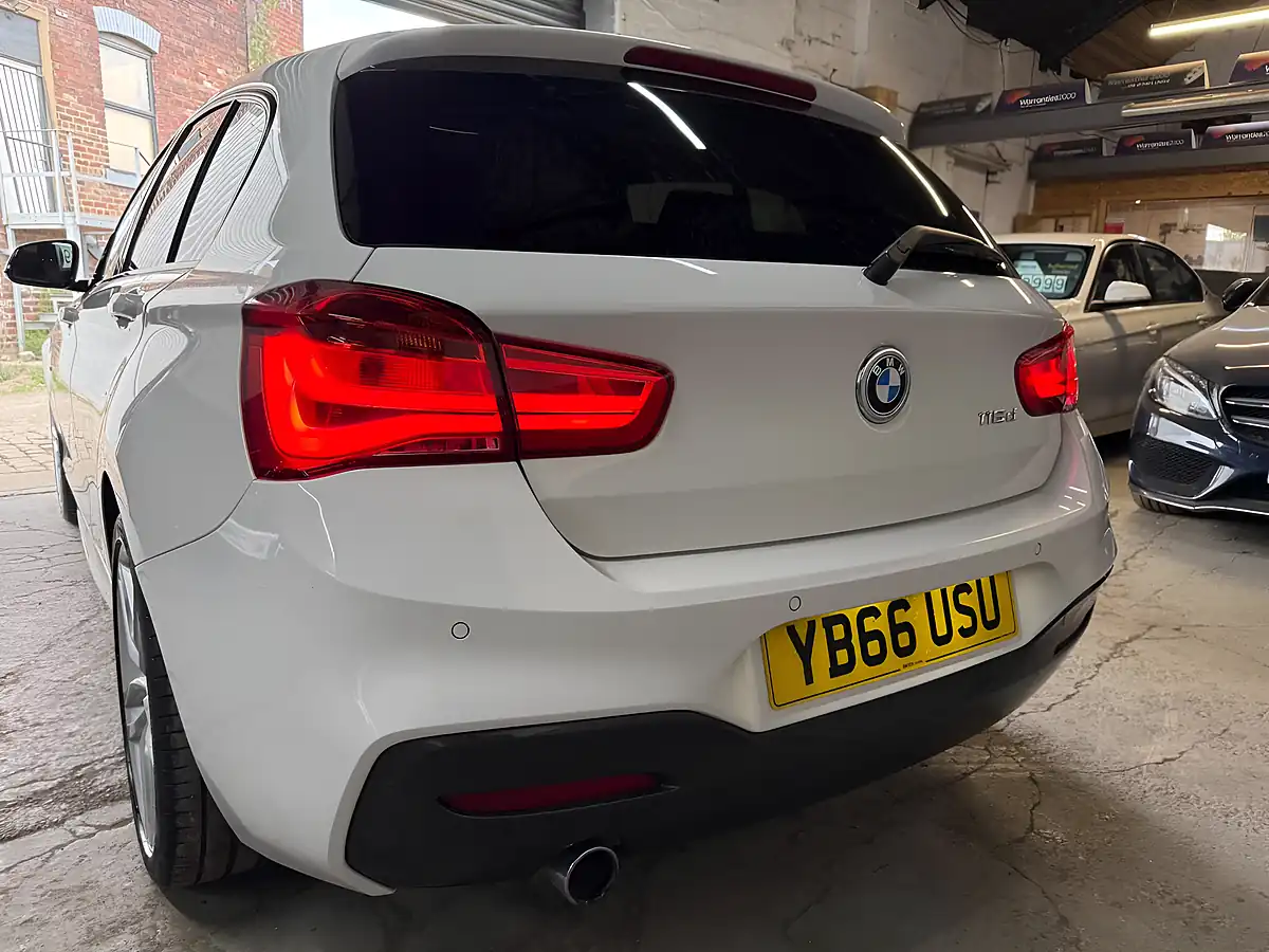 Used 2017 BMW 1 Series M Sport White - Interior and Exterior details 10