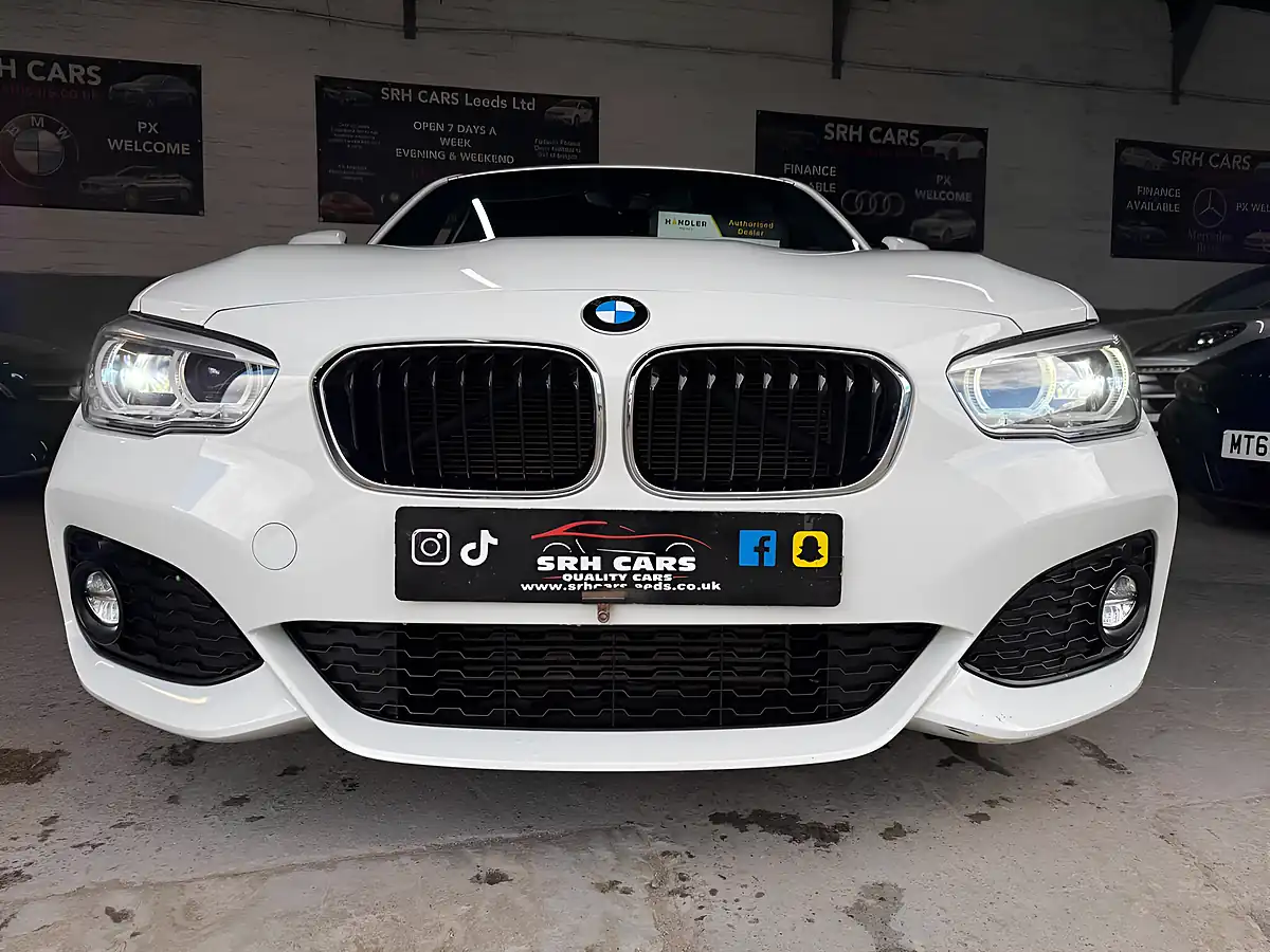 Used 2017 BMW 1 Series M Sport White - Interior and Exterior details 12