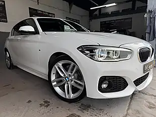 Used 2017 BMW 1 Series M Sport White - Interior and Exterior details 2