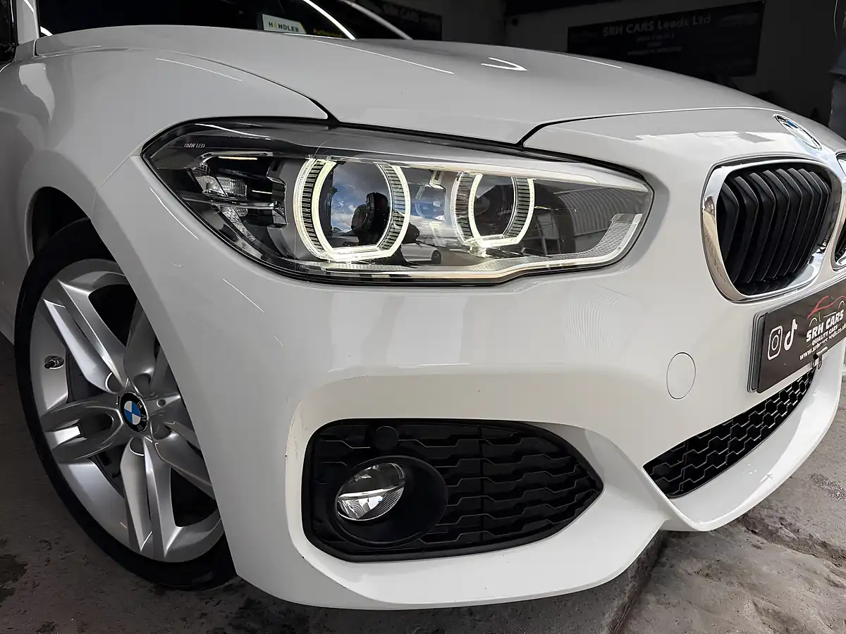 Used 2017 BMW 1 Series M Sport White - Interior and Exterior details 6