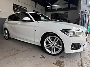 Used 2017 BMW 1 Series M Sport White - Interior and Exterior details 7