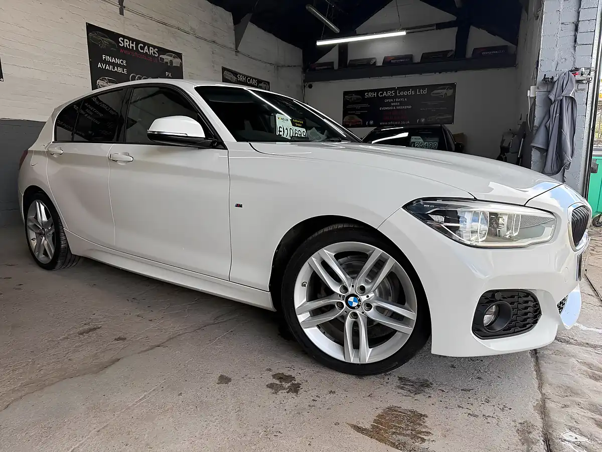 Used 2017 BMW 1 Series M Sport White - Interior and Exterior details 7