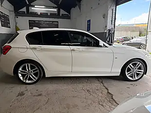Used 2017 BMW 1 Series M Sport White - Interior and Exterior details 8