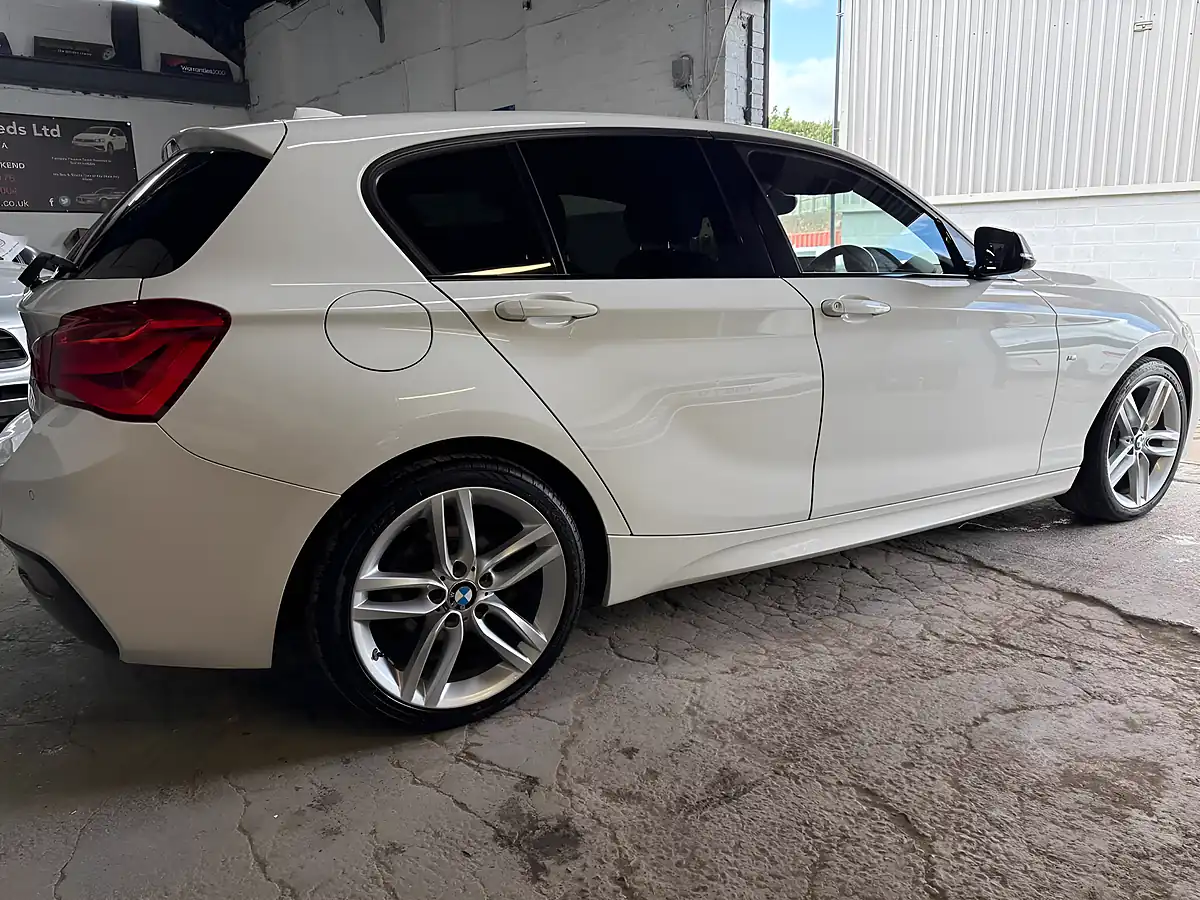 Used 2017 BMW 1 Series M Sport White - Interior and Exterior details 9
