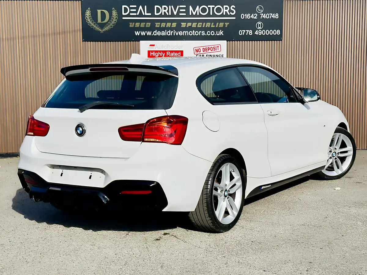 Used 2017 BMW 1 Series M Sport White - Interior and Exterior details 7