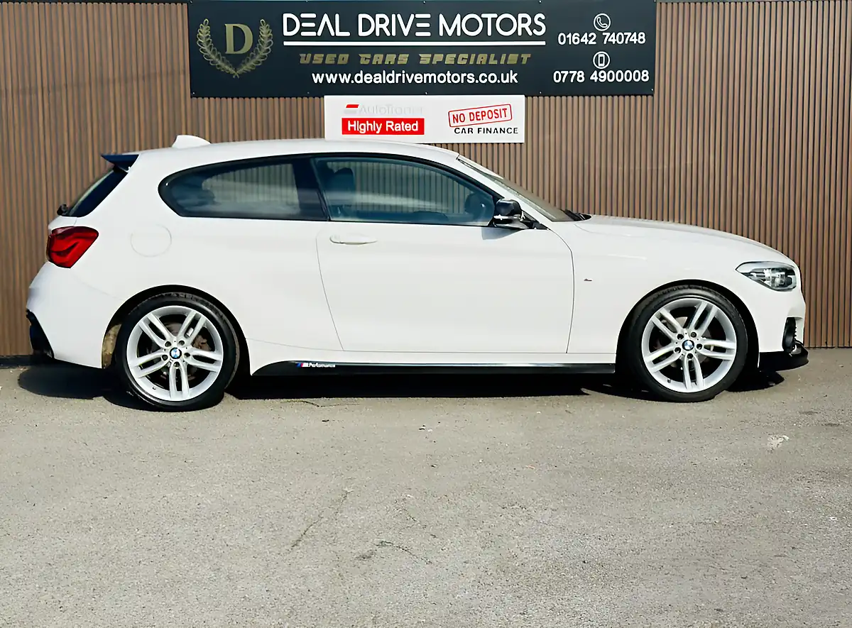 Used 2017 BMW 1 Series M Sport White - Interior and Exterior details 8