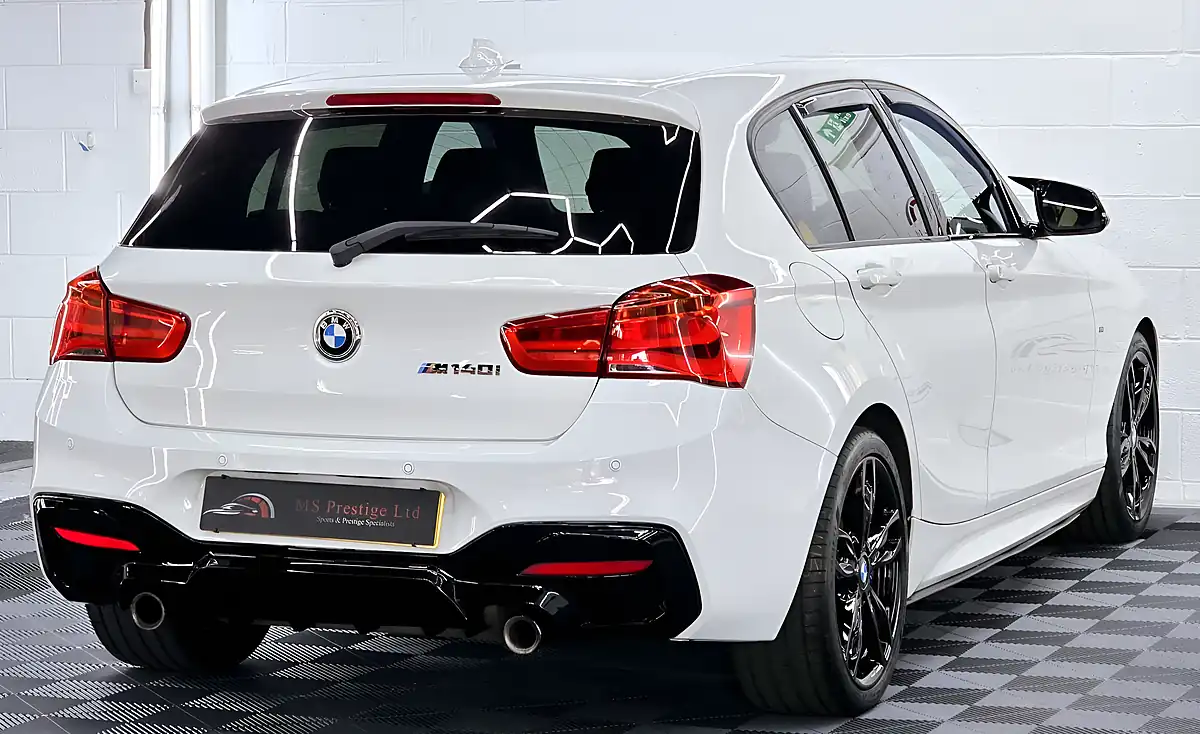Used 2017 BMW 1 Series M140i Alpine White - Interior and Exterior details 10