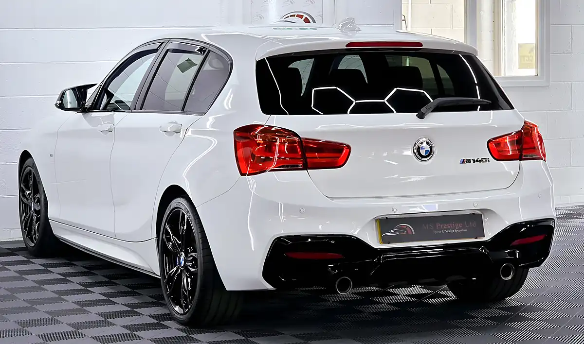 Used 2017 BMW 1 Series M140i Alpine White - Interior and Exterior details 11