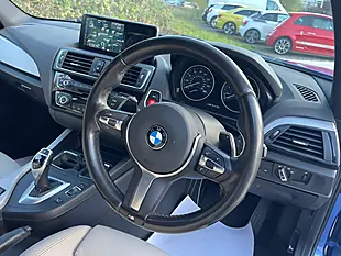 Used 2017 BMW 1 Series M140i Blue - Interior and Exterior details 5
