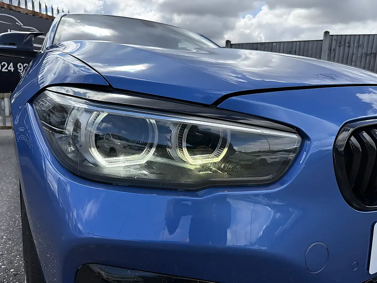 Used 2017 BMW 1 Series M140i Estoril Blue - Interior and Exterior details 2