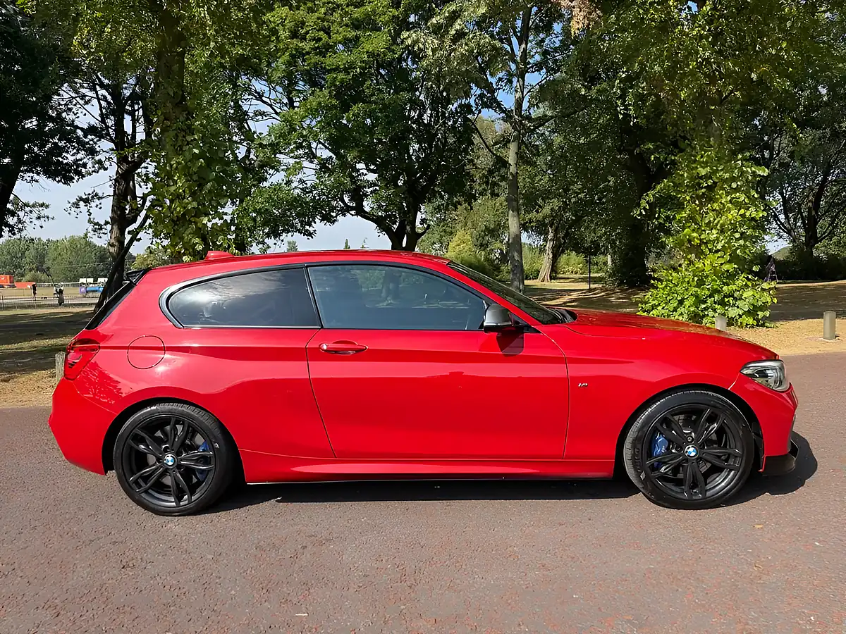 Used 2017 BMW 1 Series M140i Red - Interior and Exterior details 2