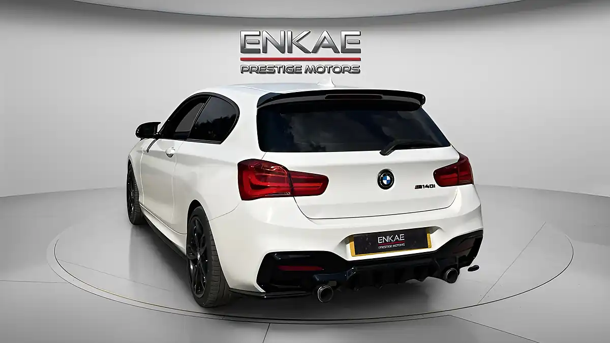 Used 2017 BMW 1 Series M140i White - Interior and Exterior details 4