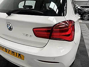 Used 2017 BMW 1 Series Se Business White - Interior and Exterior details 12