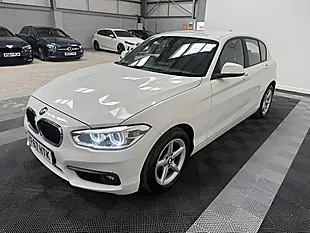 Used 2017 BMW 1 Series Se Business White - Interior and Exterior details 5