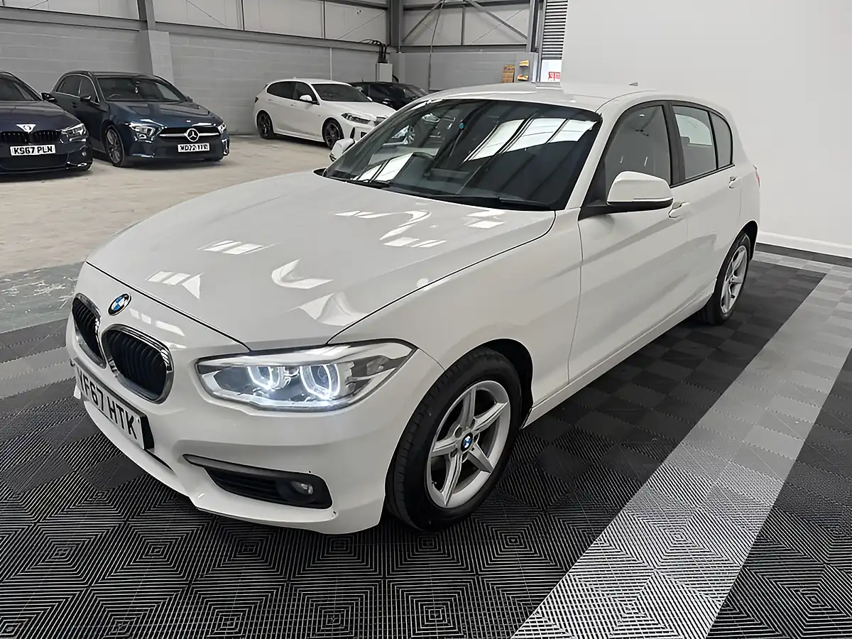 Used 2017 BMW 1 Series Se Business White - Interior and Exterior details 5
