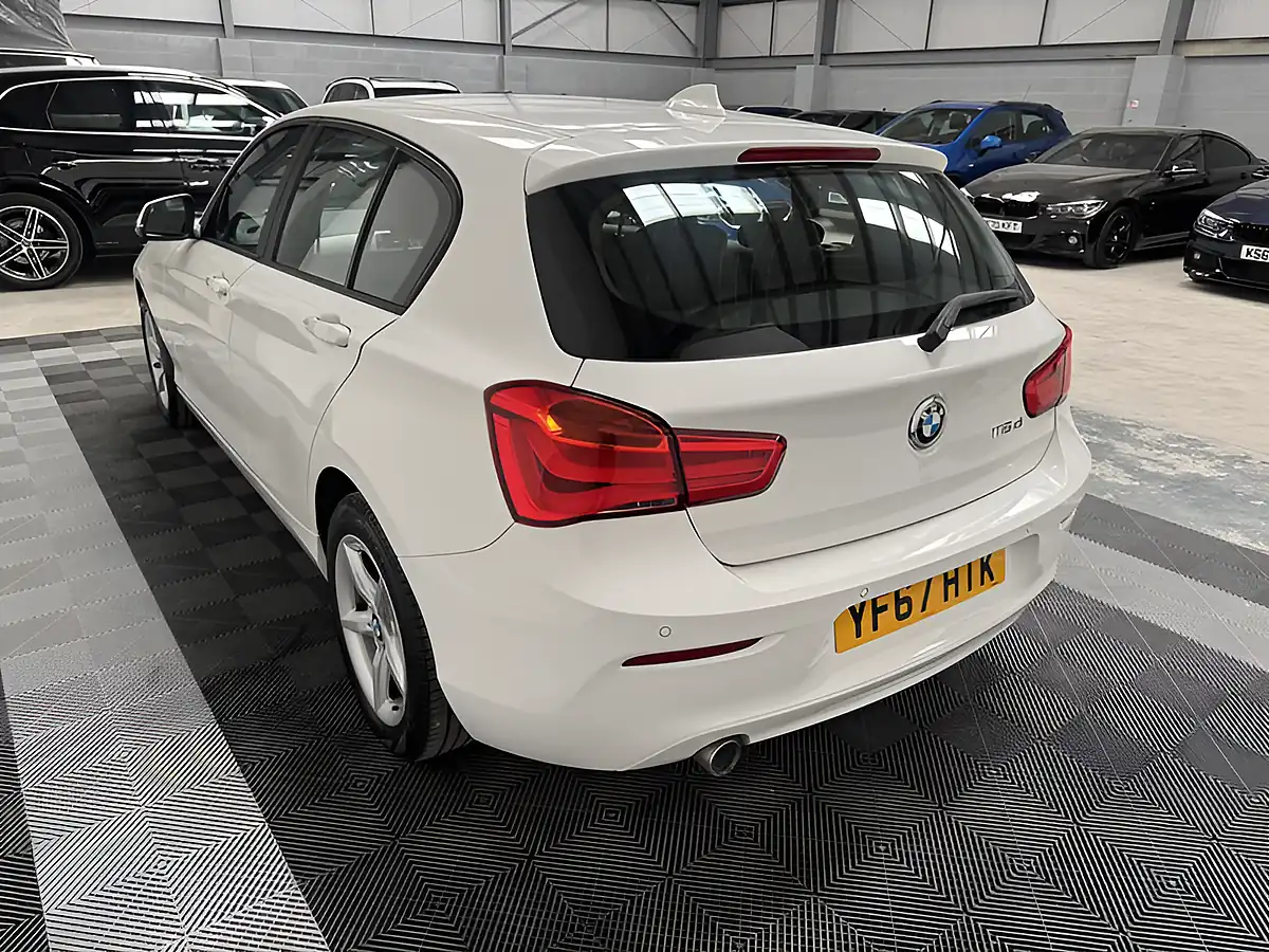 Used 2017 BMW 1 Series Se Business White - Interior and Exterior details 7