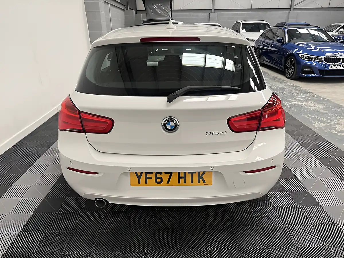Used 2017 BMW 1 Series Se Business White - Interior and Exterior details 9